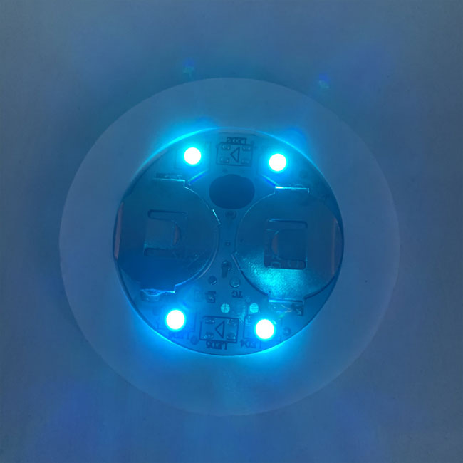 چراغ های برچسب LED چشمک زن برای زیر لیوانی های آبجو فوم پلاستیکی EVA مواد نصب شده 8