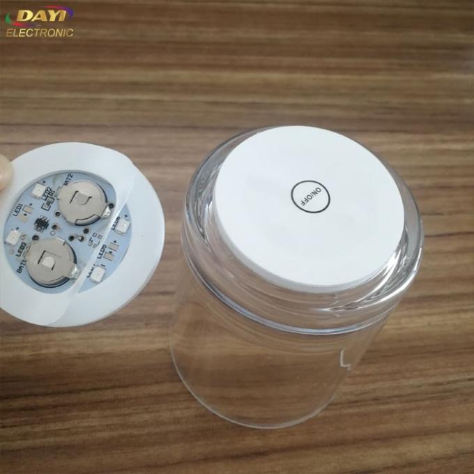 چراغ های برچسب LED چشمک زن برای زیر لیوانی های آبجو فوم پلاستیکی EVA مواد نصب شده 11