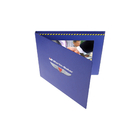 Hard cover 7 inch screen video brochure mailer display promotional video cards