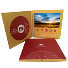 Full Color Video Marketing Brochures With LCD Screen 256MB Memory 1024×600 Resolution