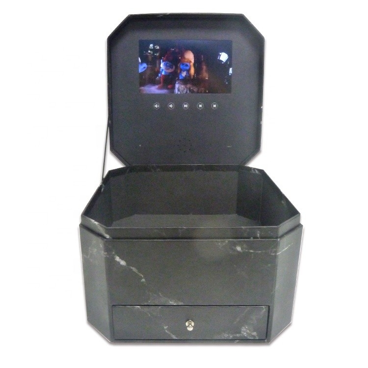 ODM USB LCD Screen Video Gift Box 7inch Autoplaying For Advertising Business