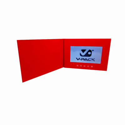 جزوه ویدئویی USB LCD، بروشور ویدئویی 7 اینچی رنگی TFT For Auto Show