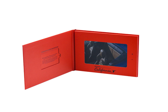 جعبه چند رسانه ای ویدئویی کنترل نور صفحه نمایش LCD برای شرکت لوازم آرایشی و بهداشتی عروسی برای هدیه