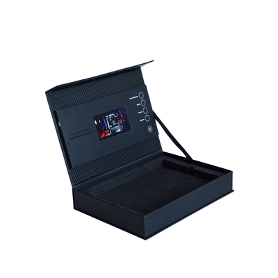 4جعبه هدیه ویدئویی با صفحه LCD 3 اینچی برای بسته بندی هدیه 512MB حافظه ODM